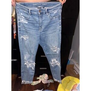 American Eagle High Rise Jeggings Jeans Size 10s
